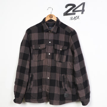 Vintage Quilted Checkered Shirt