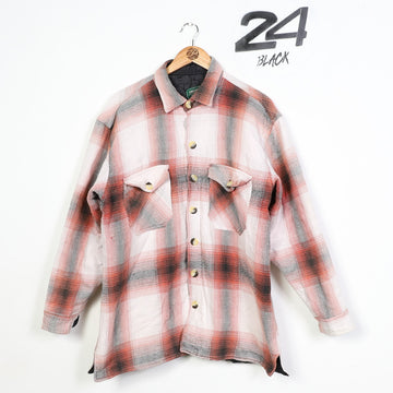 Vintage Quilted Flannel Shirt