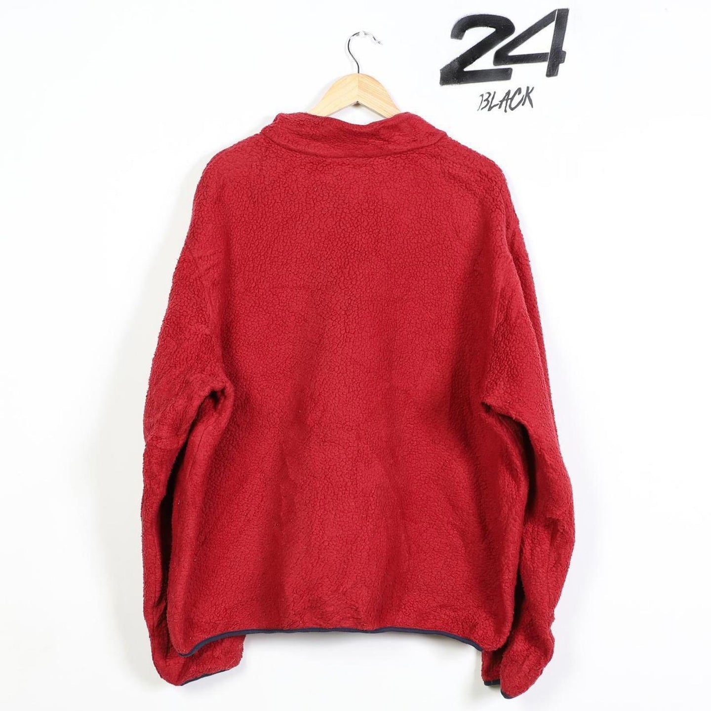 L.L.Bean Men's Red Fleece Jacket