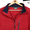 L.L.Bean Men's Red Fleece Jacket