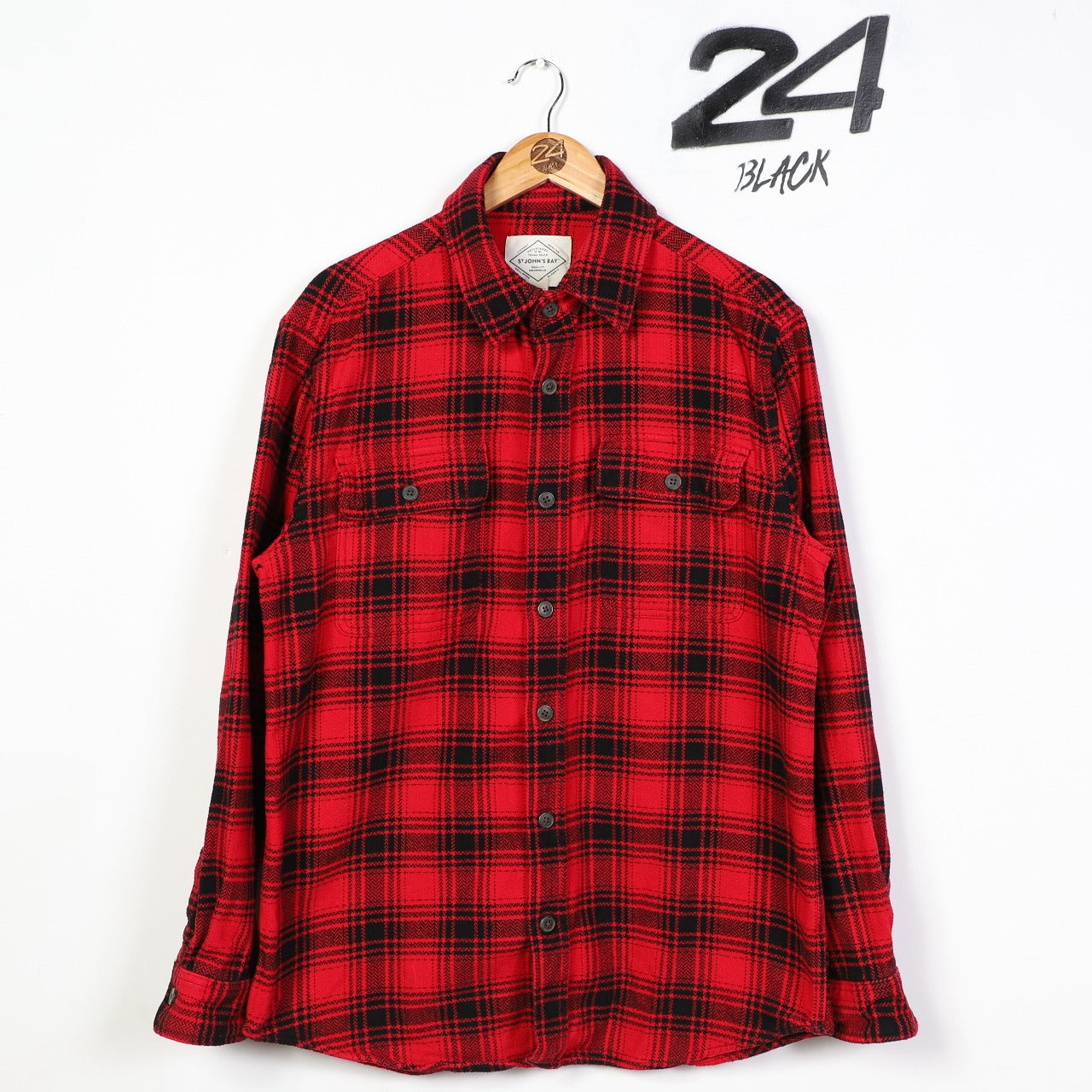 Vintage St. Johns Bay Flannel Shirt
