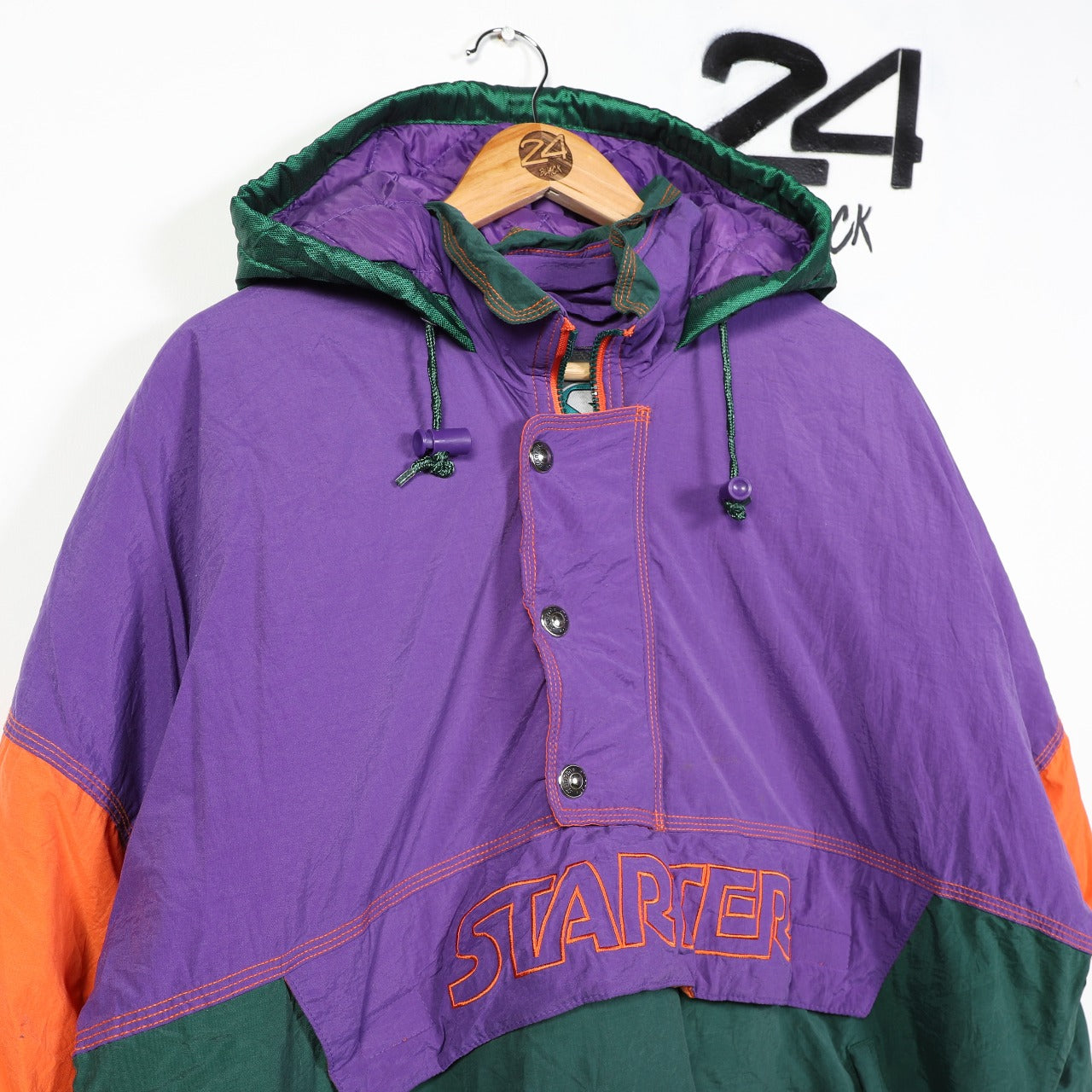 Vintage Starter 1/2 Zip Jacket