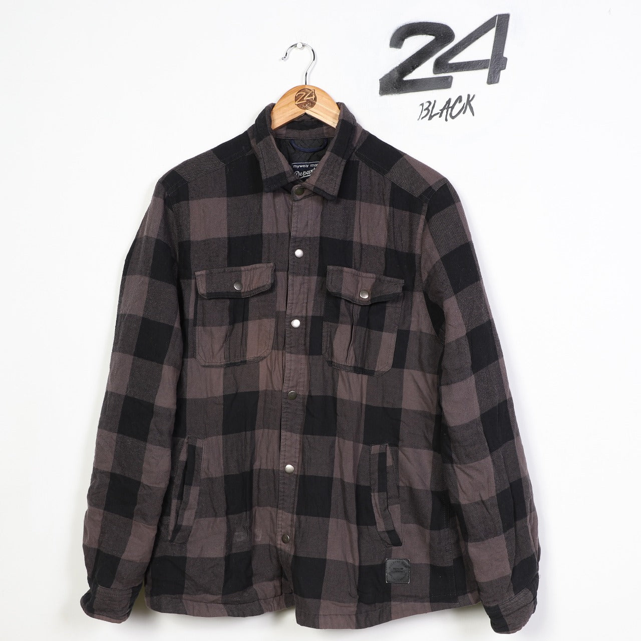 Vintage Quilted Checkered Shirt