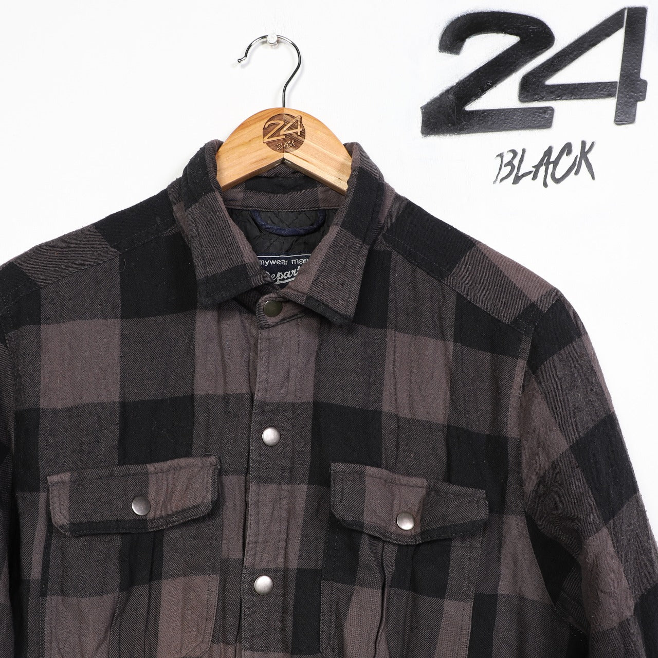 Vintage Quilted Checkered Shirt