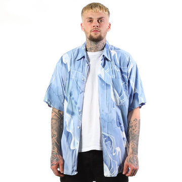 Vintage Abstract Patterned Shirt