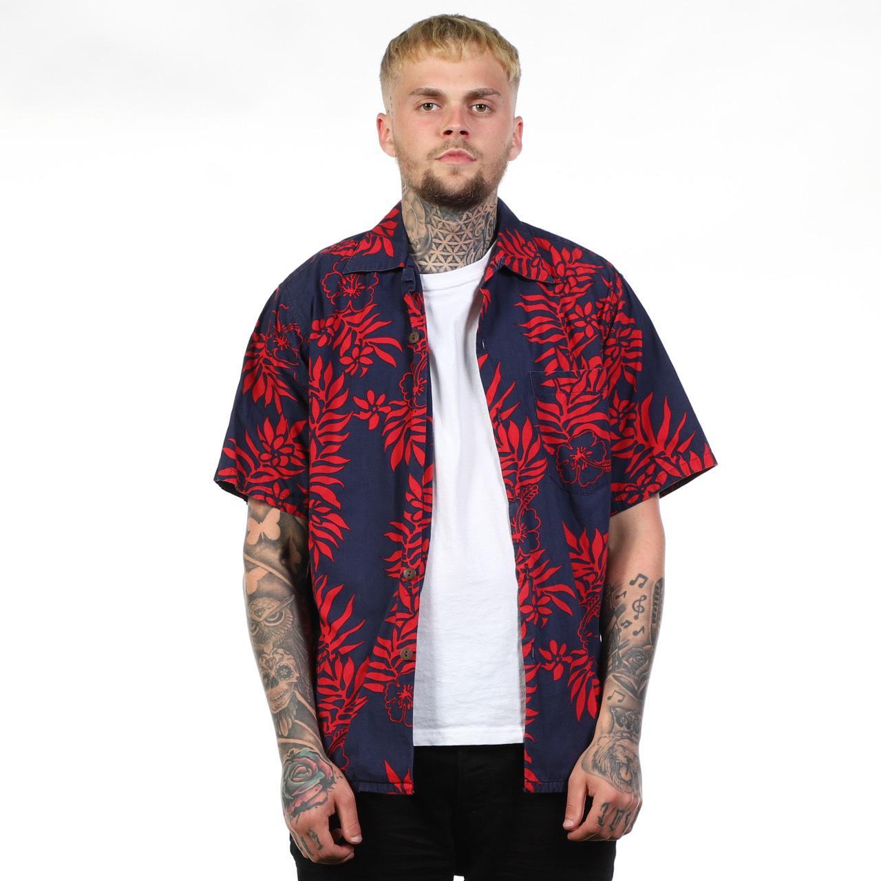 Vintage Go Barefoot Hawaiian Shirt