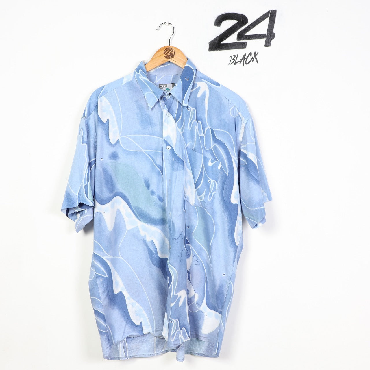 Vintage Abstract Patterned Shirt