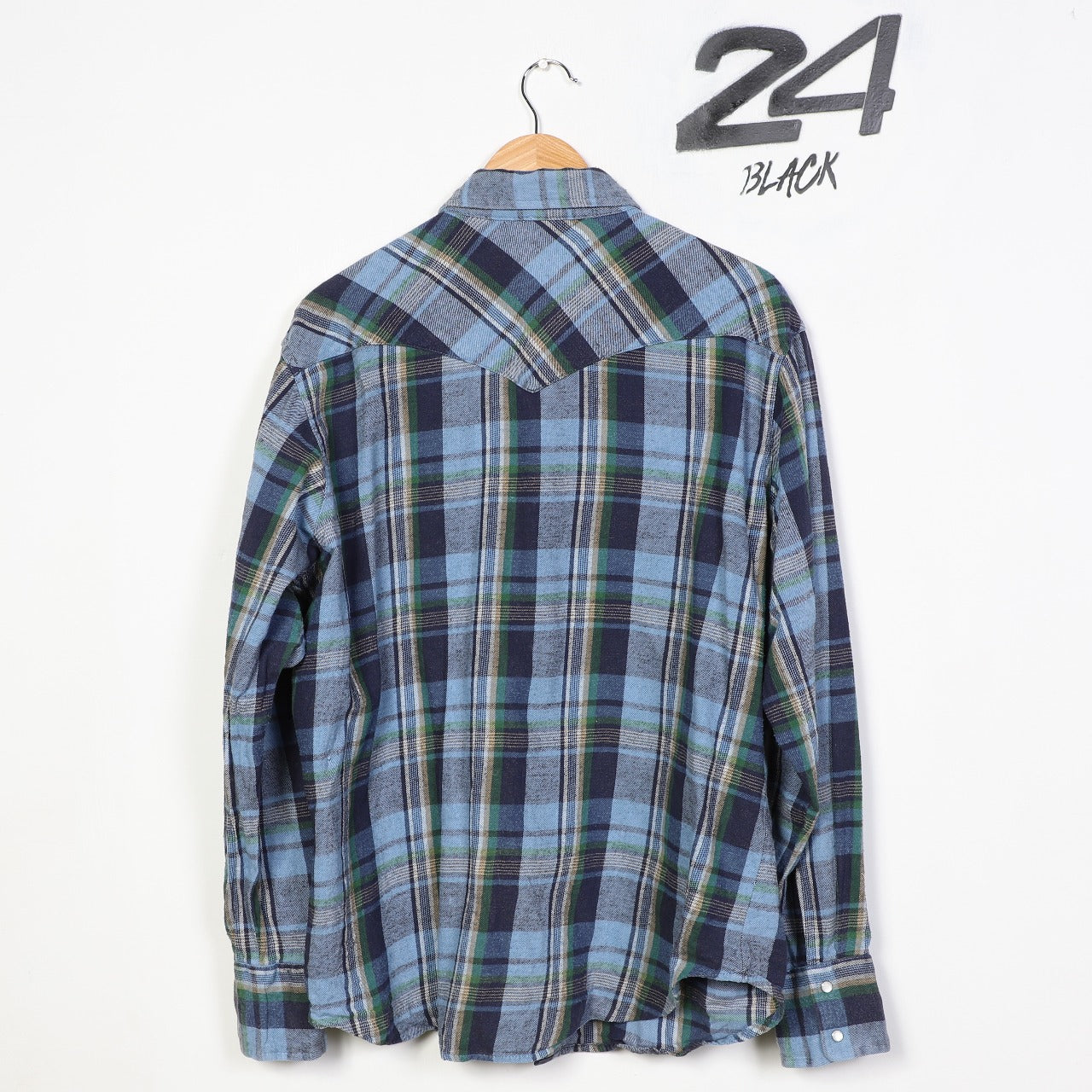 Vintage Checkered Wrangler Shirt