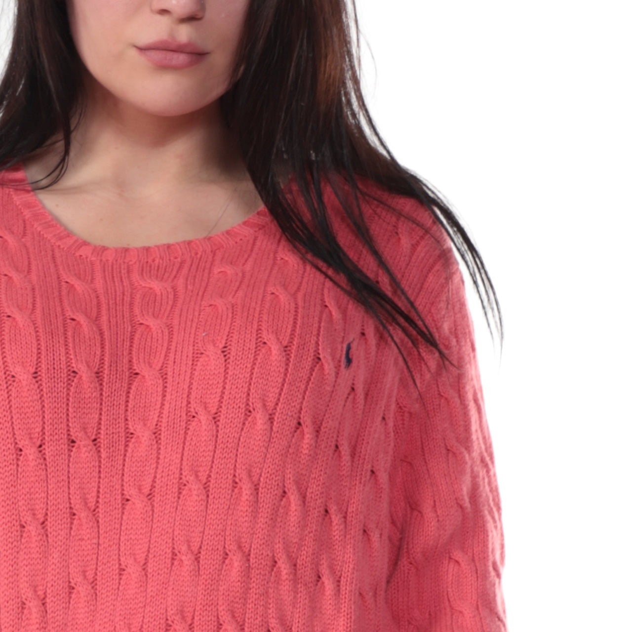 Vintage Ralph Lauren knitted jumper - 24 Black Vintage