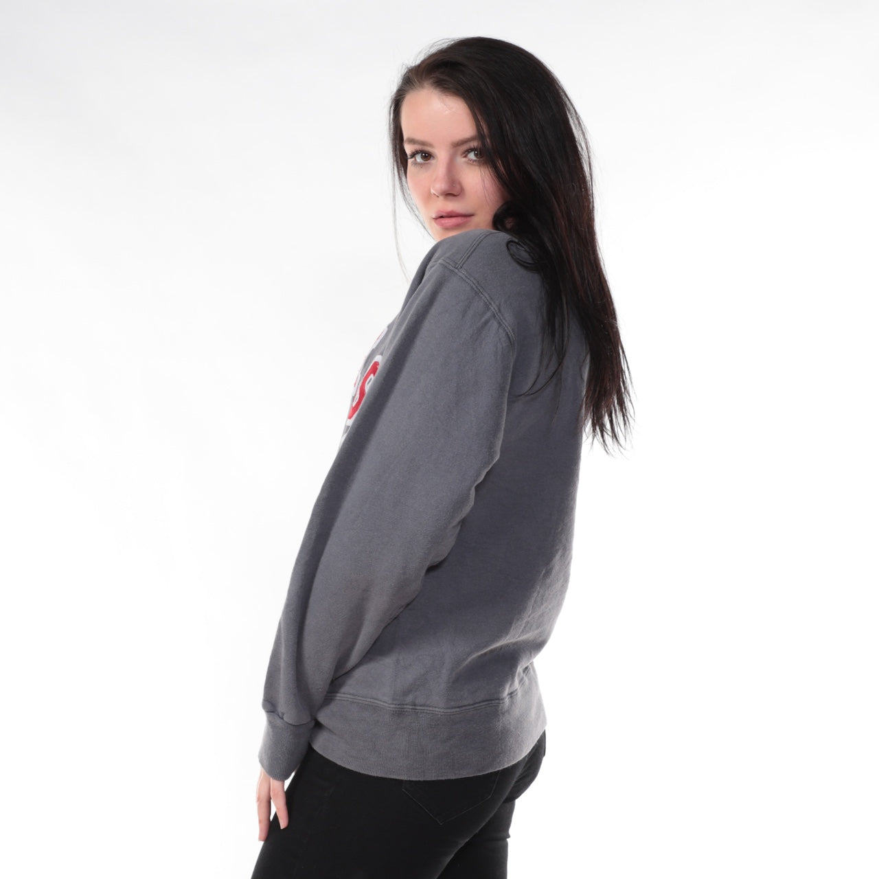 Vintage Wisconsin Champion Sweatshirt - 24 Black Vintage