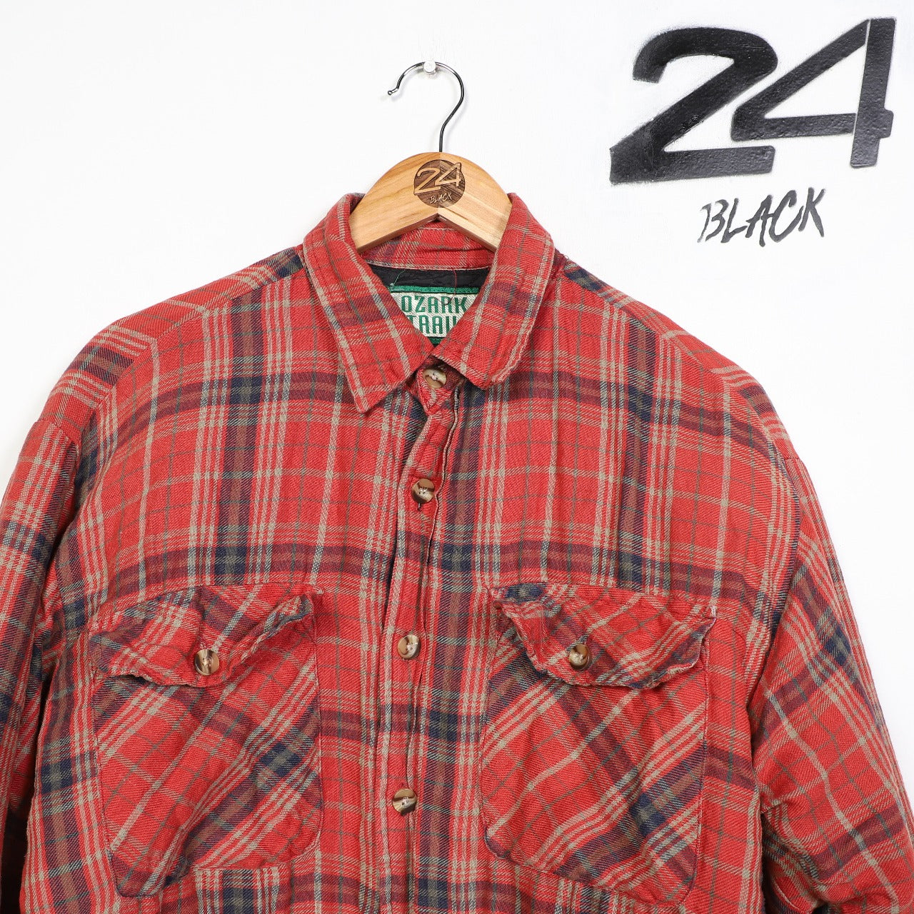 Vintage Quilted Flannel Shirt