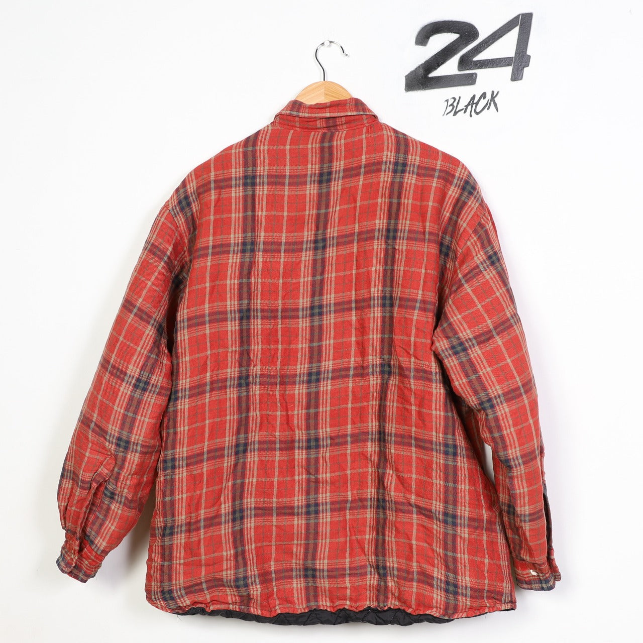 Vintage Quilted Flannel Shirt