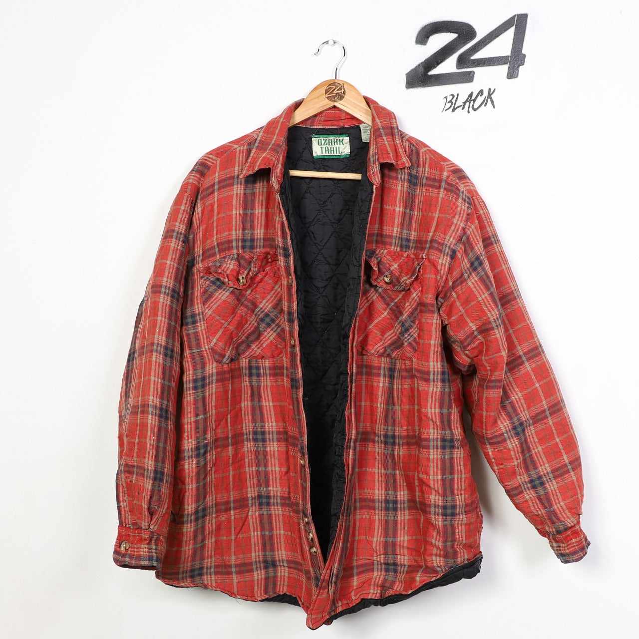 Vintage Quilted Flannel Shirt