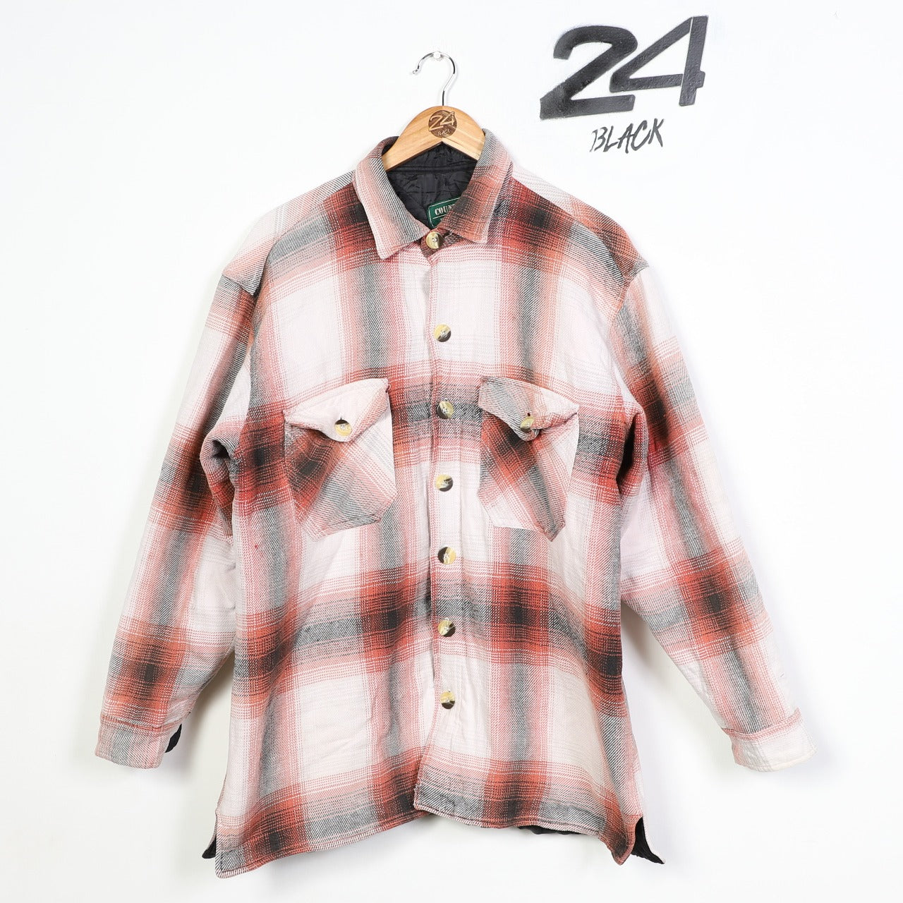 Vintage Quilted Flannel Shirt