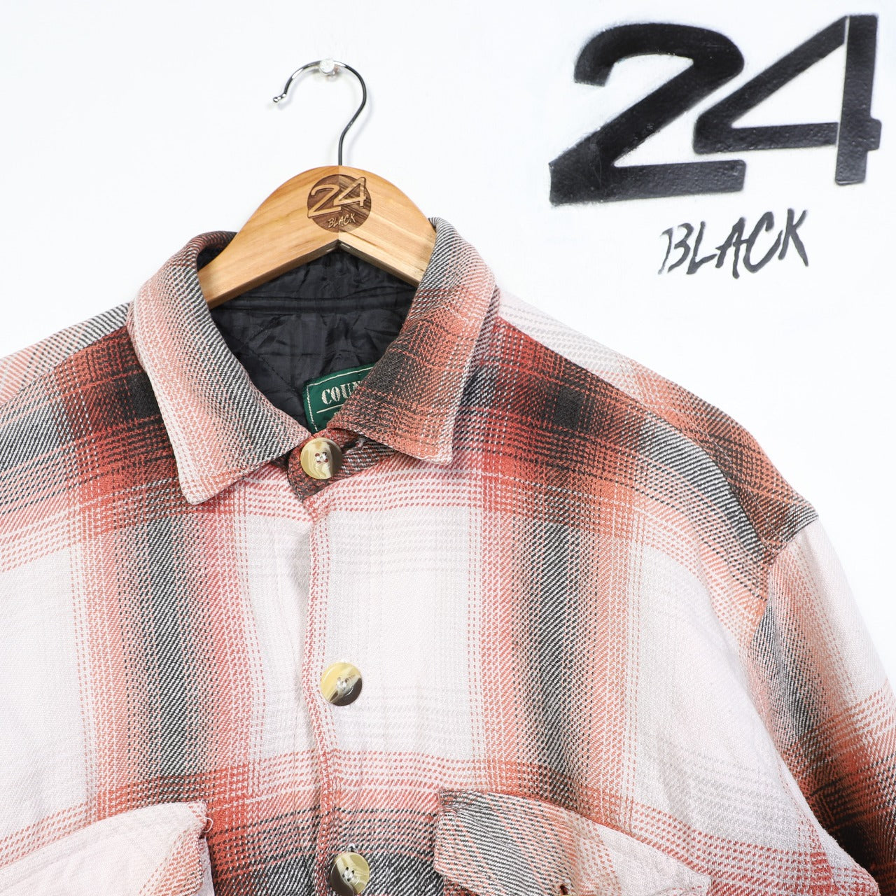 Vintage Quilted Flannel Shirt