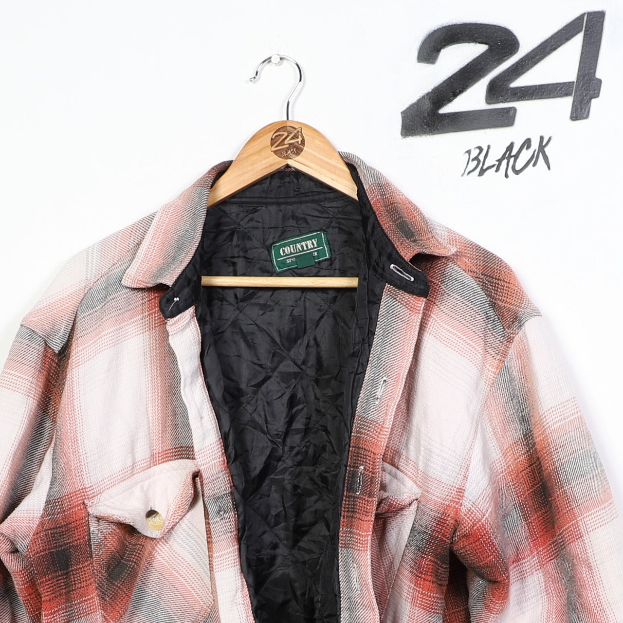 Vintage Quilted Flannel Shirt