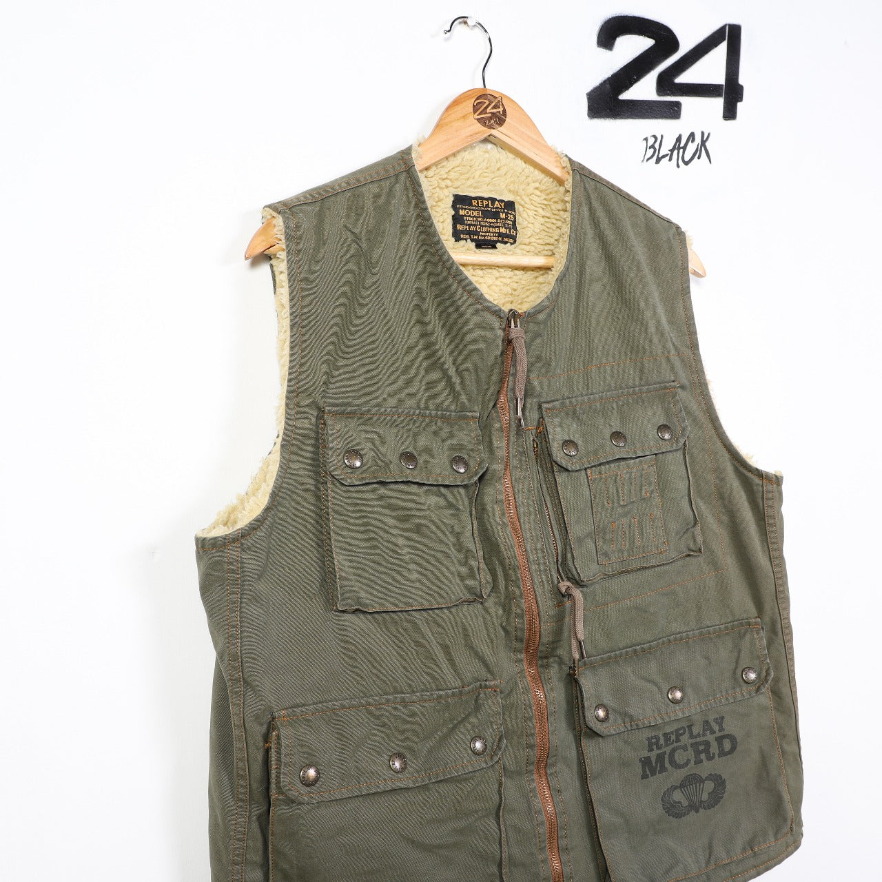 Vintage Replay Utility Vest