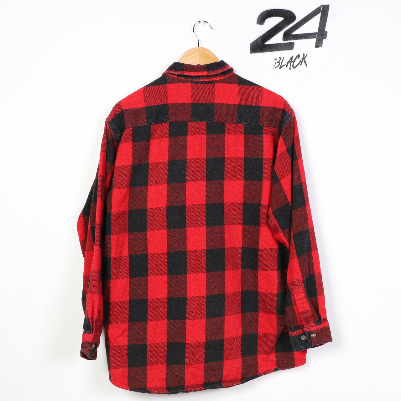 Vintage Field & Stream Flannel Shirt – 24 Black Vintage