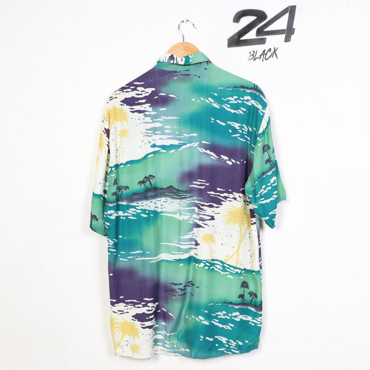 Vintage Patterend Silk Shirt