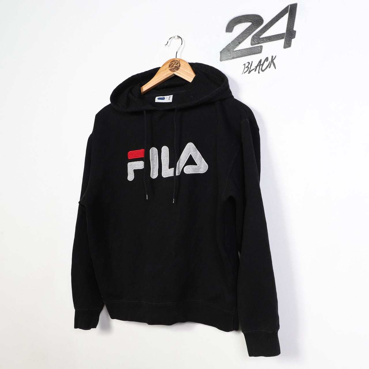 Vintage Fila Big Logo Hoodie