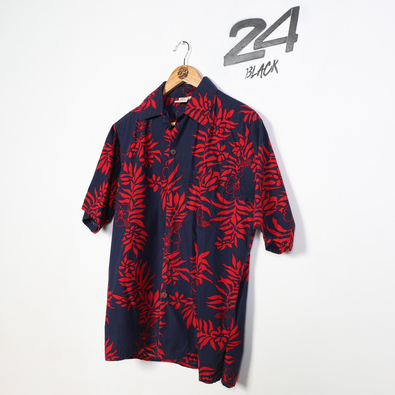 Vintage Go Barefoot Hawaiian Shirt