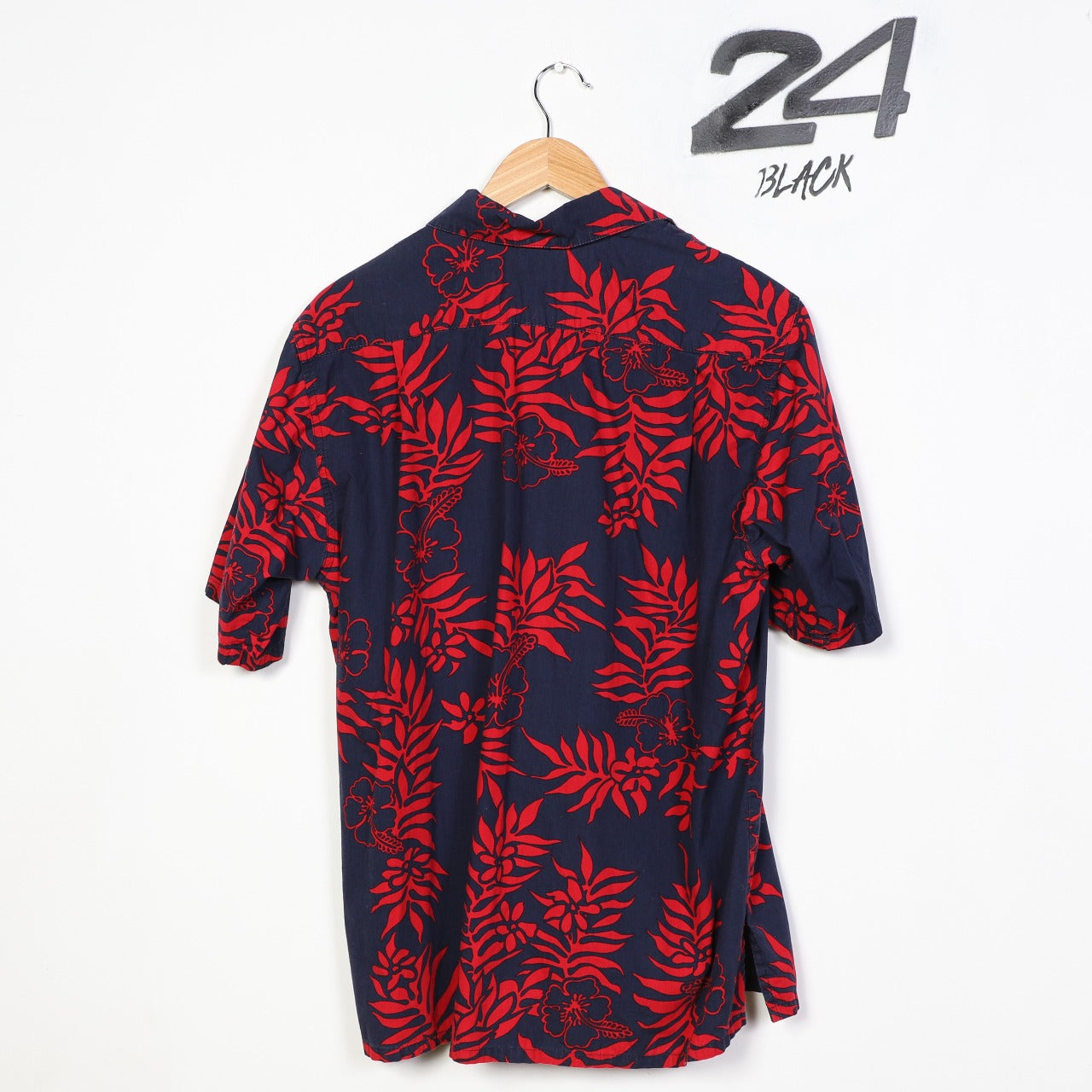 Vintage Go Barefoot Hawaiian Shirt