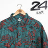 Vintage C&A Abstract Silk Shirt