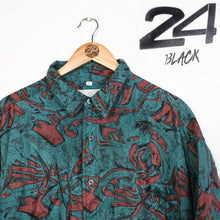 Vintage C&A Abstract Silk Shirt