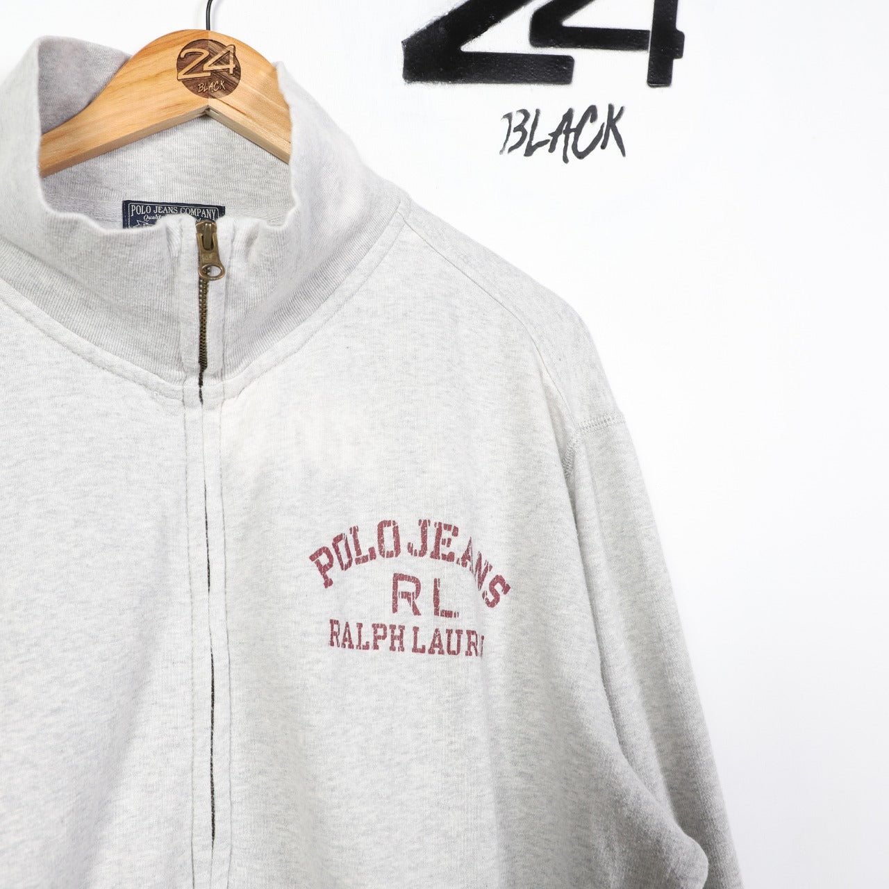 Vintage Ralph Lauren Full Zip Sweatshirt