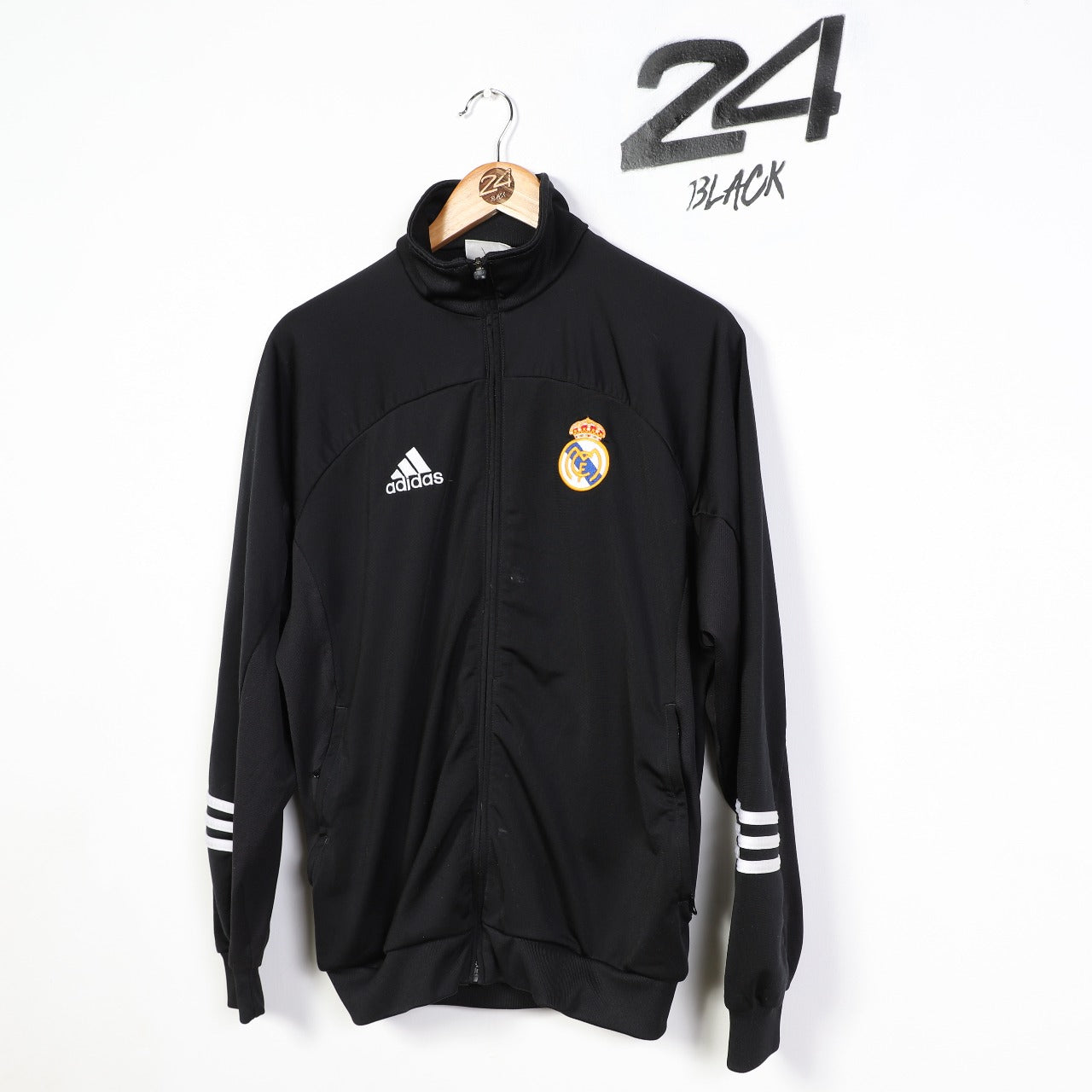 Vintage Adidas Track Jacket - Real Madrid