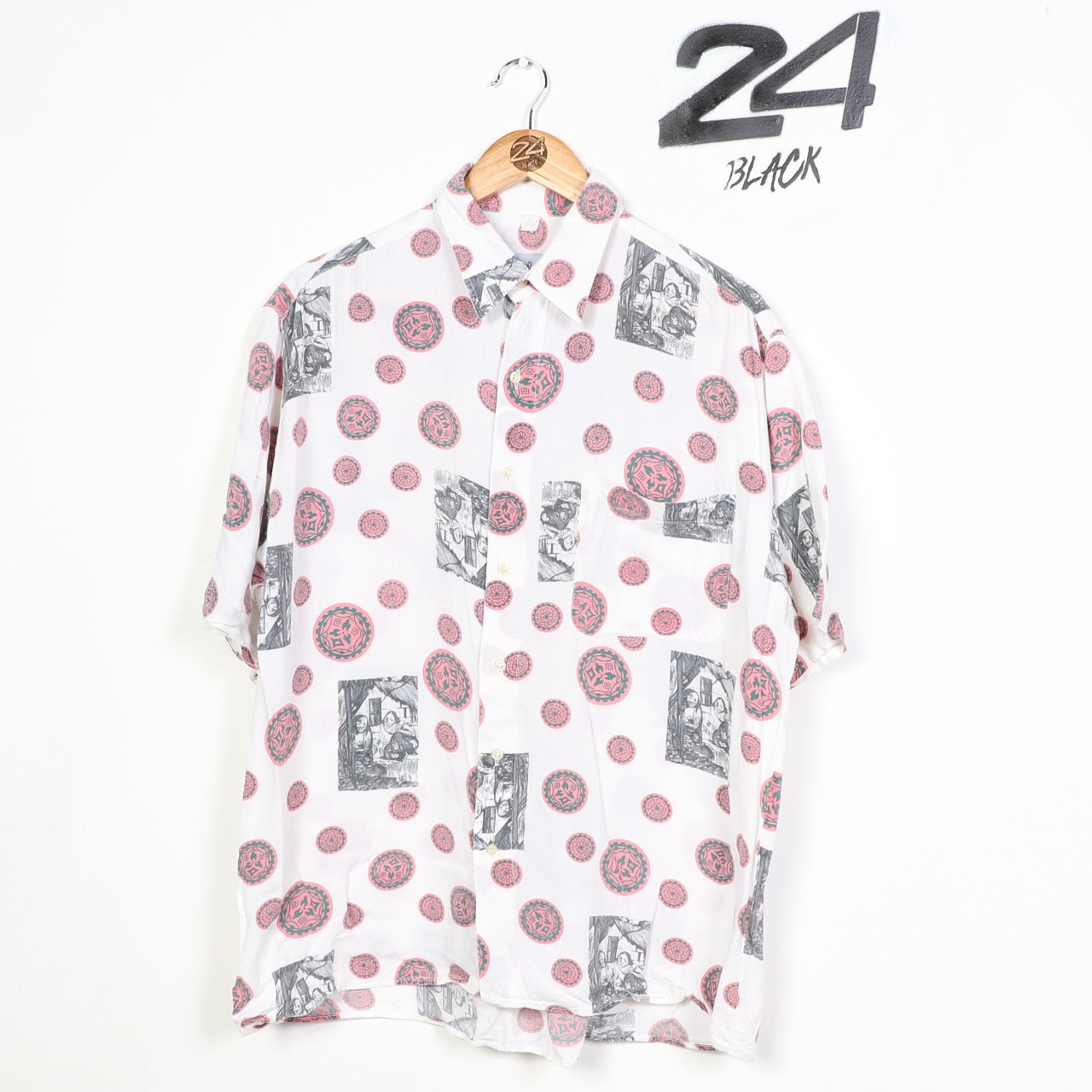 Vintage Patterned Festival Shirt