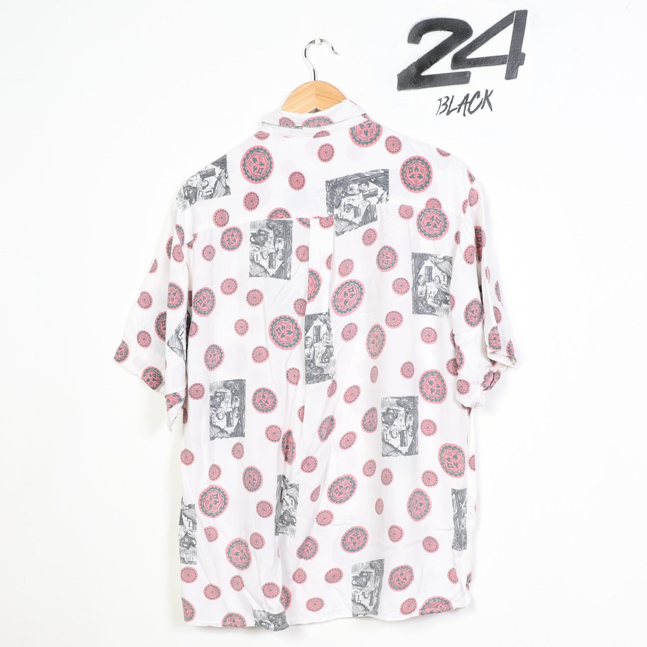 Vintage Patterned Festival Shirt